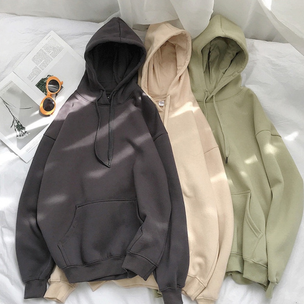 NEW Oversized Fall hoodie Unisex Slouchy Soft - Picture 1 of 8